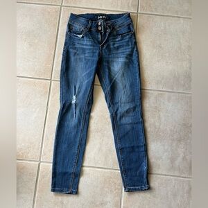 Indigo Rein Women's Blue Skinny Jeans